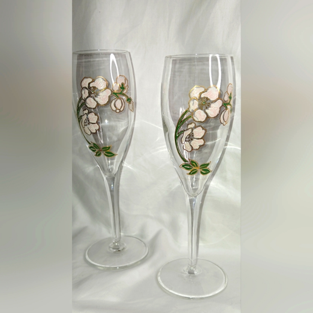 Perrier-Jouet Belle Epoque Champagne Flutes